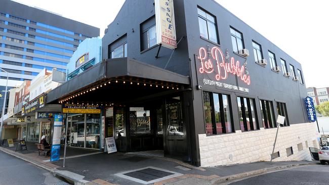 The Fortitude Valley restaurant Les Bubbles was one of Griffiths’ business interests. 