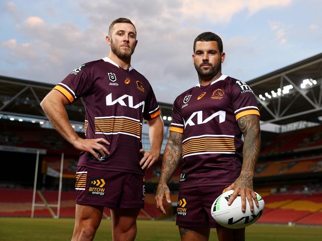 Fellow recruit Kurt Capewell (L) was floated as a potential captain. Picture: Chris Hyde/Getty