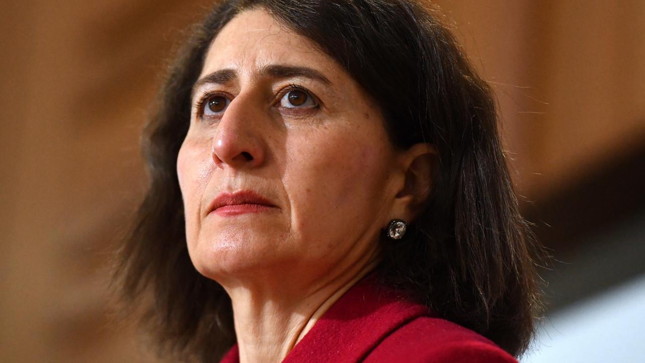 NSW Premier Gladys Berejiklian has unleashed on the Sydney protestors. Picture: Mick Tsikas-Pool/Getty Images.