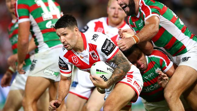 Widdop has struggled in his first two matches at fullback. Photo by Cameron Spencer/Getty Images.