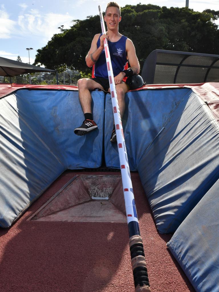 Pole vault prodigy Brodie Cross returns to the athletics track