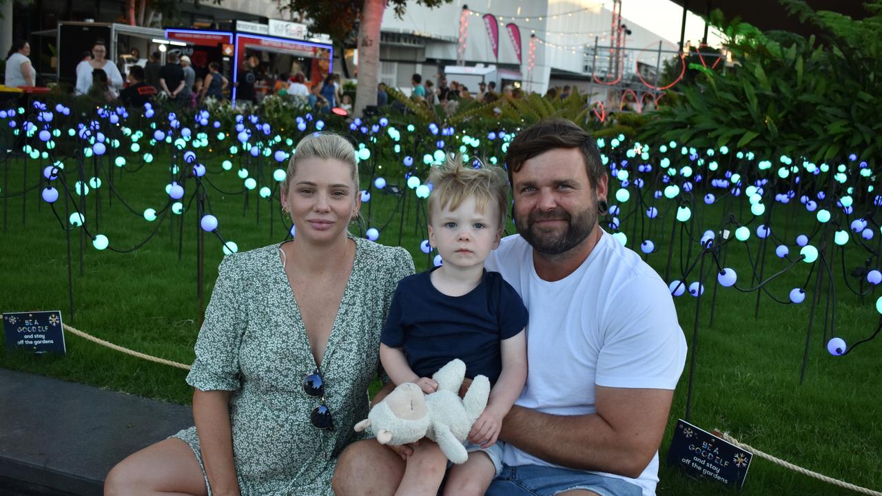 All the lights and magical moments captured at Ipswichâ&#128;&#153;s Nicholas Street Precinct on Sunday 19, December 2021. Picture: Peta McEachern