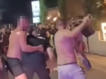 Indonesian police are investigating after an Australian tourist allegedly started a fight outside Bali beach club Finns on February 11.