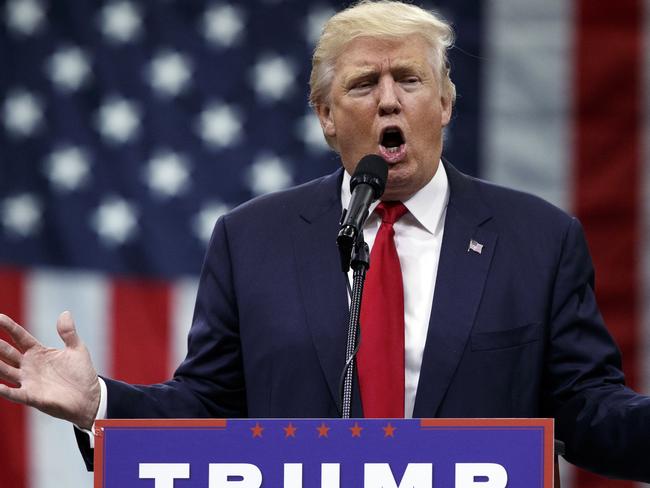 Donald Trump is running for President of the United States. Picture: AP Photo/Evan Vucci