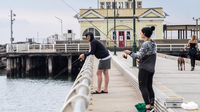 Seventy-four per cent of those surveyed said non-contact outdoor sports should be given the go-ahead. Picture: Jake Nowakowski