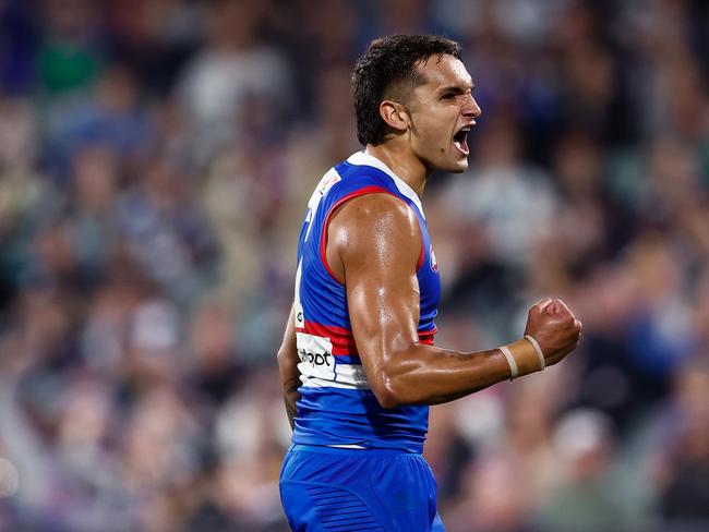 Rumours are swirling Jamarra Ugle-Hagan is hunting a monster contract. Picture: Michael Willson/AFL Photos via Getty Images)