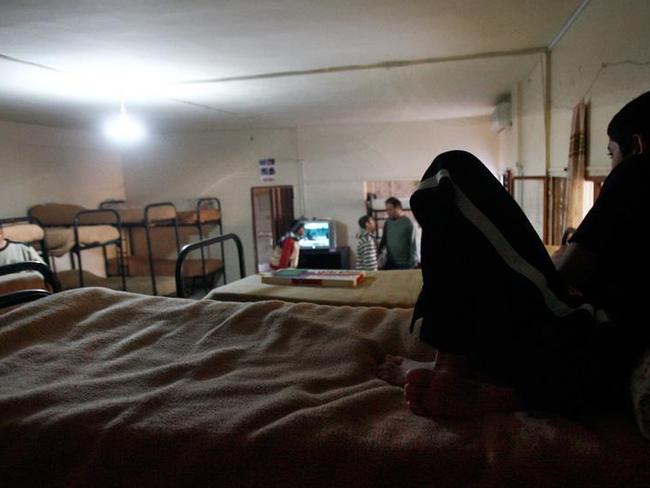 A female prisoner inside Baabda Prison in Beirut where Tara Brown and Sally Faulkner are believed to be being held. Picture: Al-Akhbar