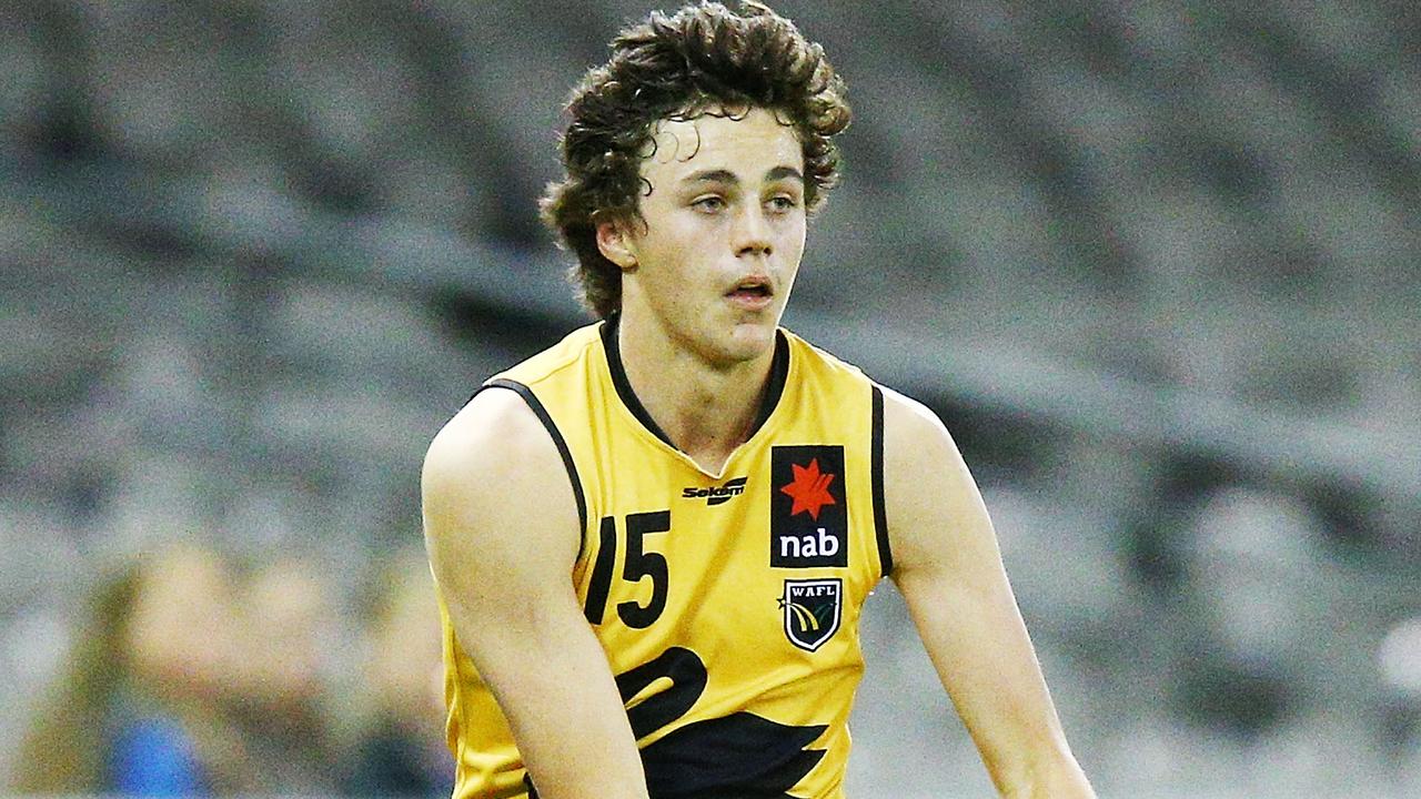 Jordan Clark of Western Australia is a top 10 AFL draft prospect.