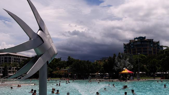 A lack of tropical lows this summer has led to a decrease in total rainfall for Cairns.