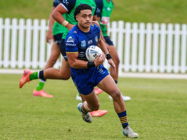 Parramatta’s LorenzoTalataina had a blinder against the Raiders. Picture Warren Gannon Photography