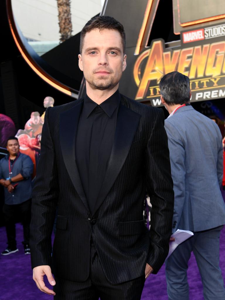 Sebastian Stan, slightly salty. Picture: Getty