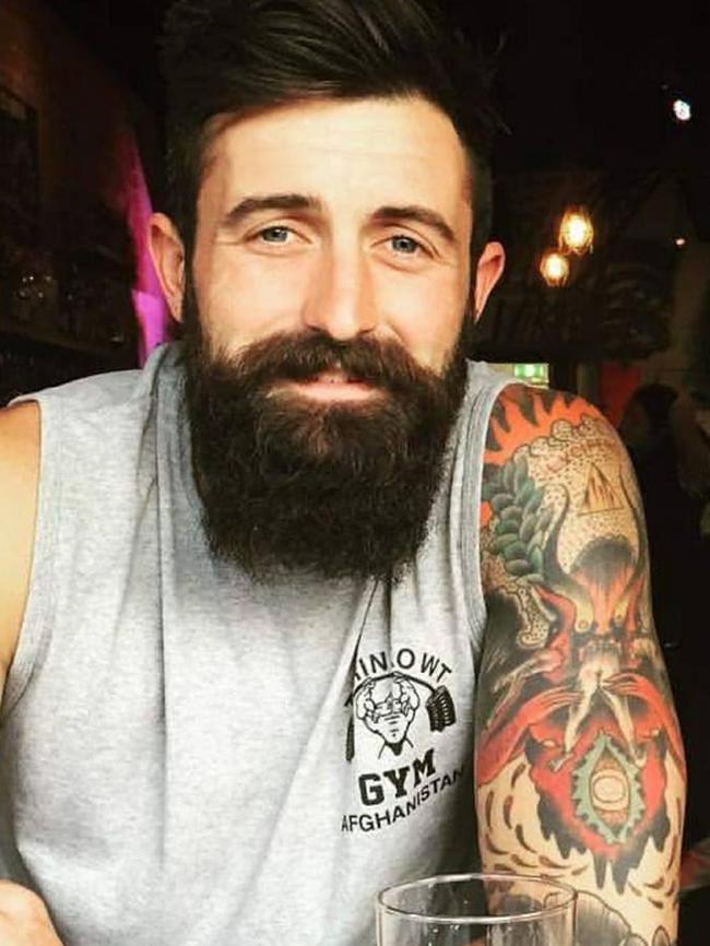 Bandidos bikie Luke Bray, who took his own life.