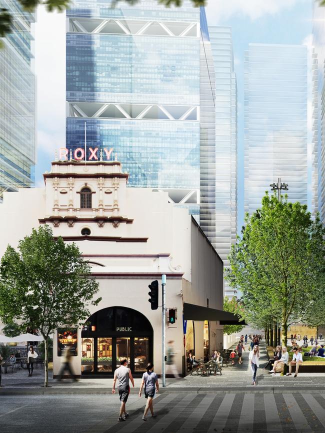 An artist impression of the Roxy Theatre development.