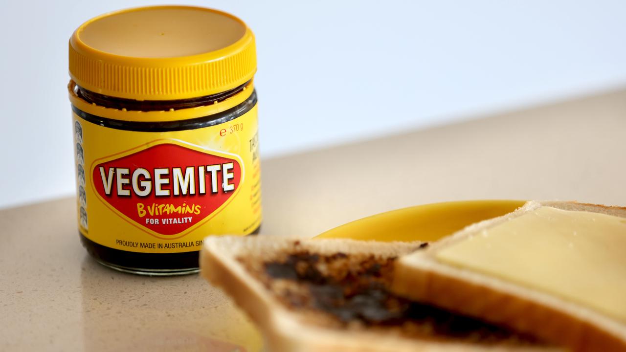 The Aussie consumer staple, vegemite, has been recorded to cost as much as $13 a jar. Picture: NCA NewsWire / Damian Shaw