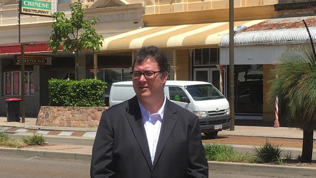 Dawson MP George Christensen in Townsville after the announcement of a banking royal commission.