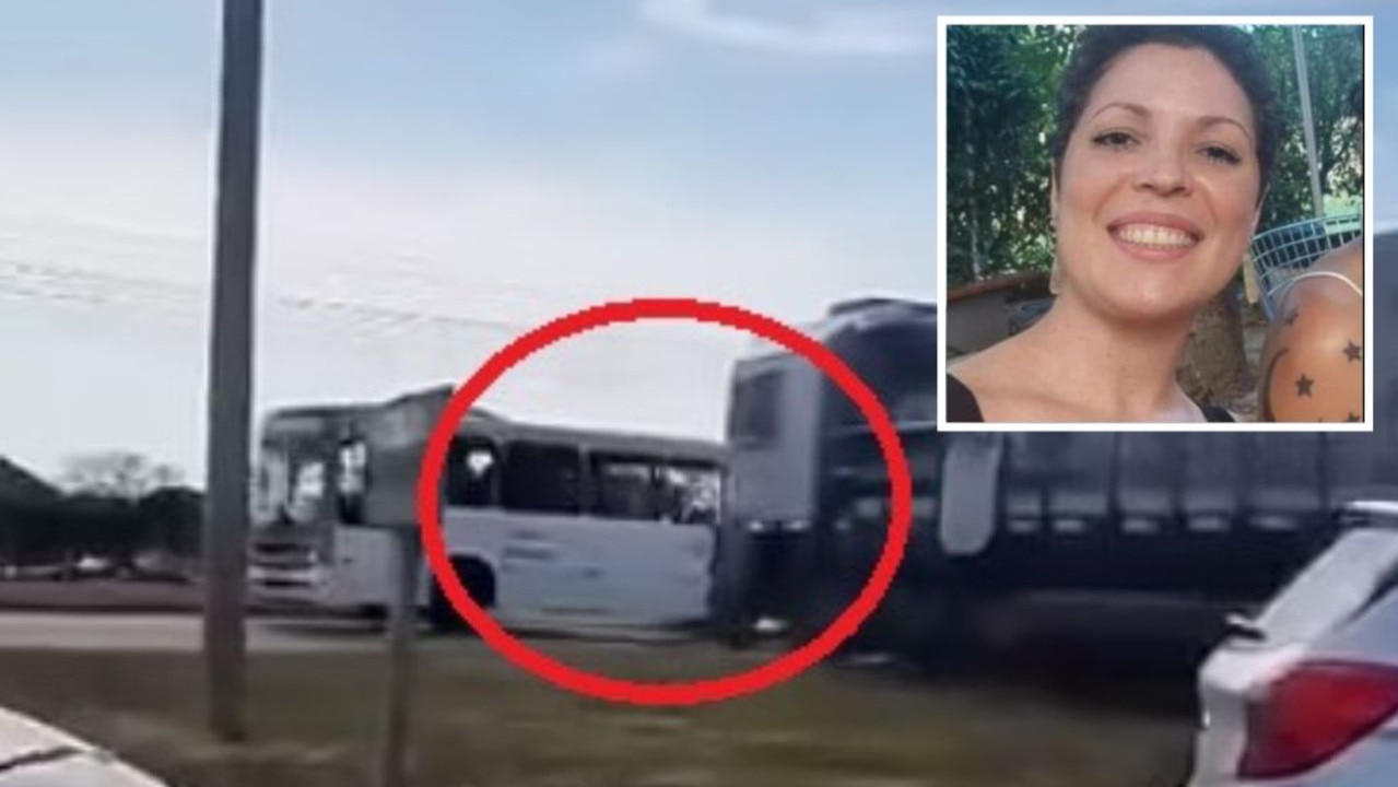 Brezilya’da otobüs ve tren kazasında kadın ikiye bölündü