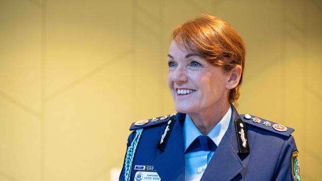 NSW Police Commissioner Karen Webb.