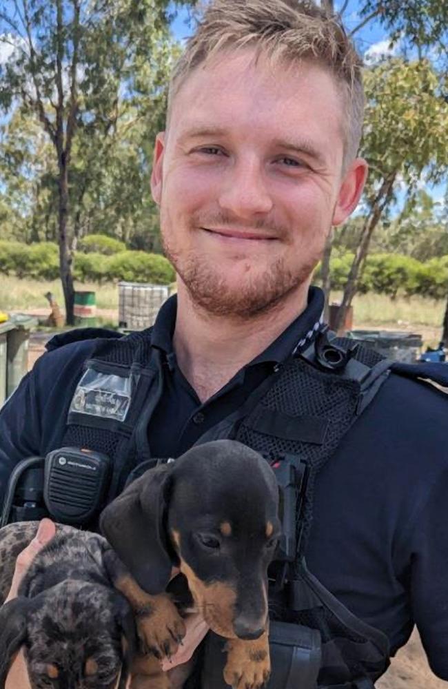 Constable Matthew Arnold, 29. Picture: Facebook