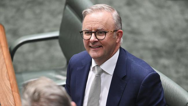 CANBERRA, AUSTRALIA, NewsWire Photos. MARCH 25, 2024: Prime Minister Anthony Albanese during Question Time at Parliament House in Canberra. Picture: NCA NewsWire / Martin Ollman