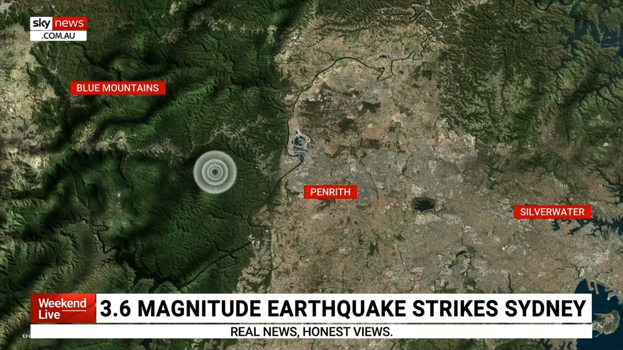 Magnitude 3.6 earthquake strikes parts of Sydney