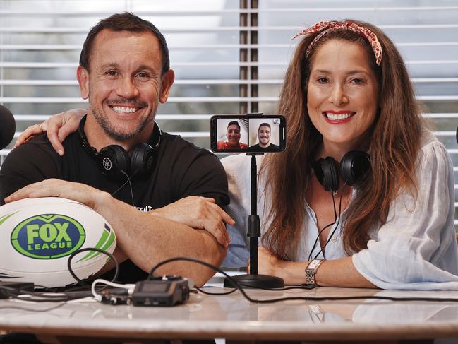 The Johns Family Podcast will be live at the Queens Wharf leisure deck. Picture: Sam Ruttyn