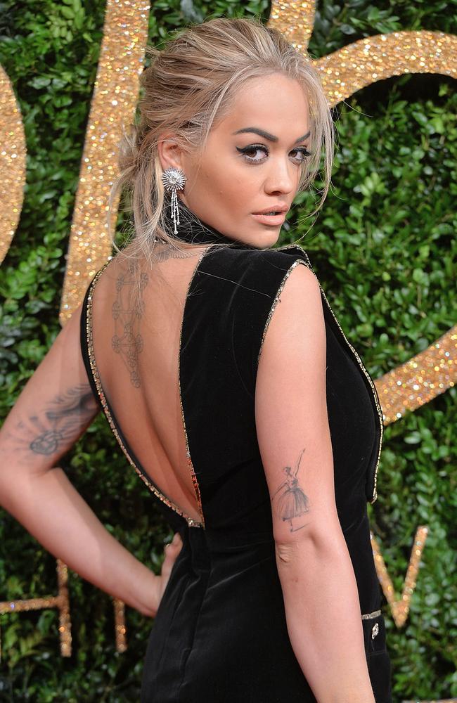 Rita Ora attends the British Fashion Awards 2015 at London Coliseum on November 23, 2015 in London, England. Picture: Getty