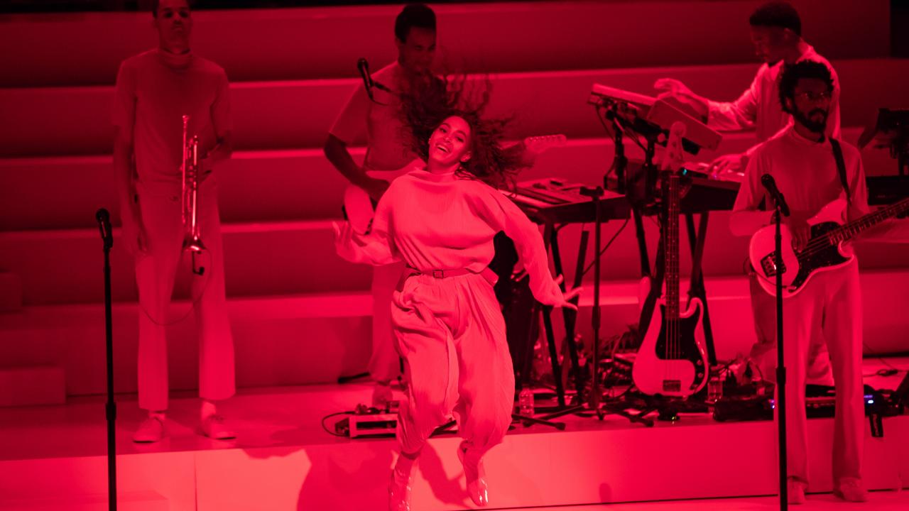 Solange’s choreography was on point. Picture: Daniel Boud