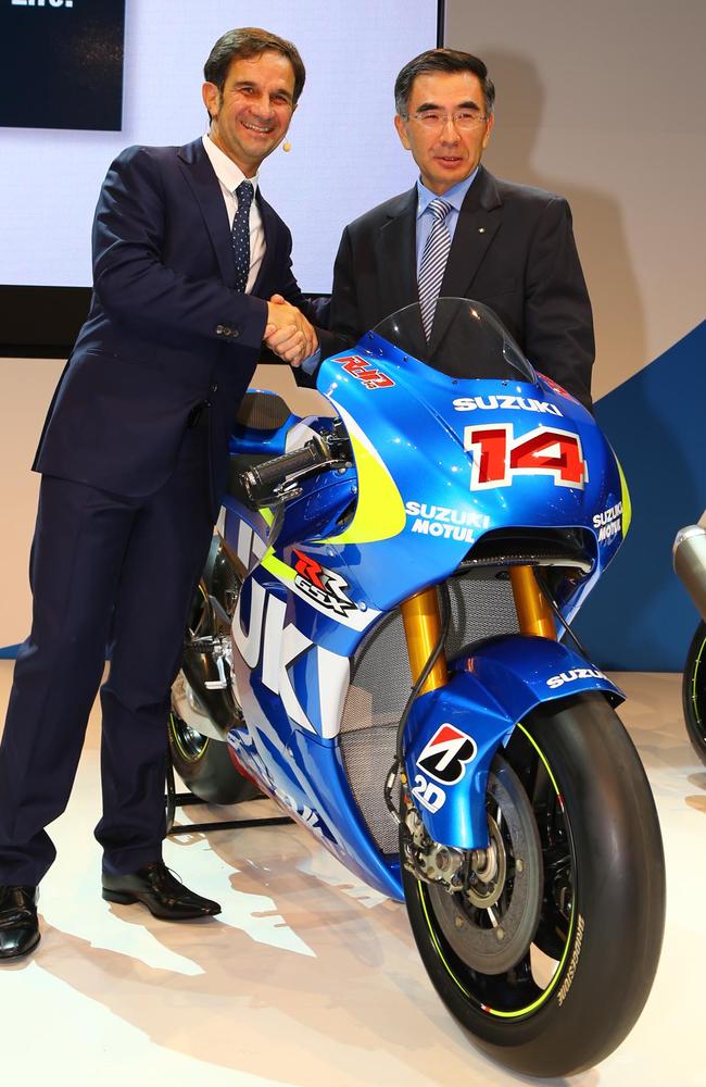 Suzuki will return to MotoGP in 2015.