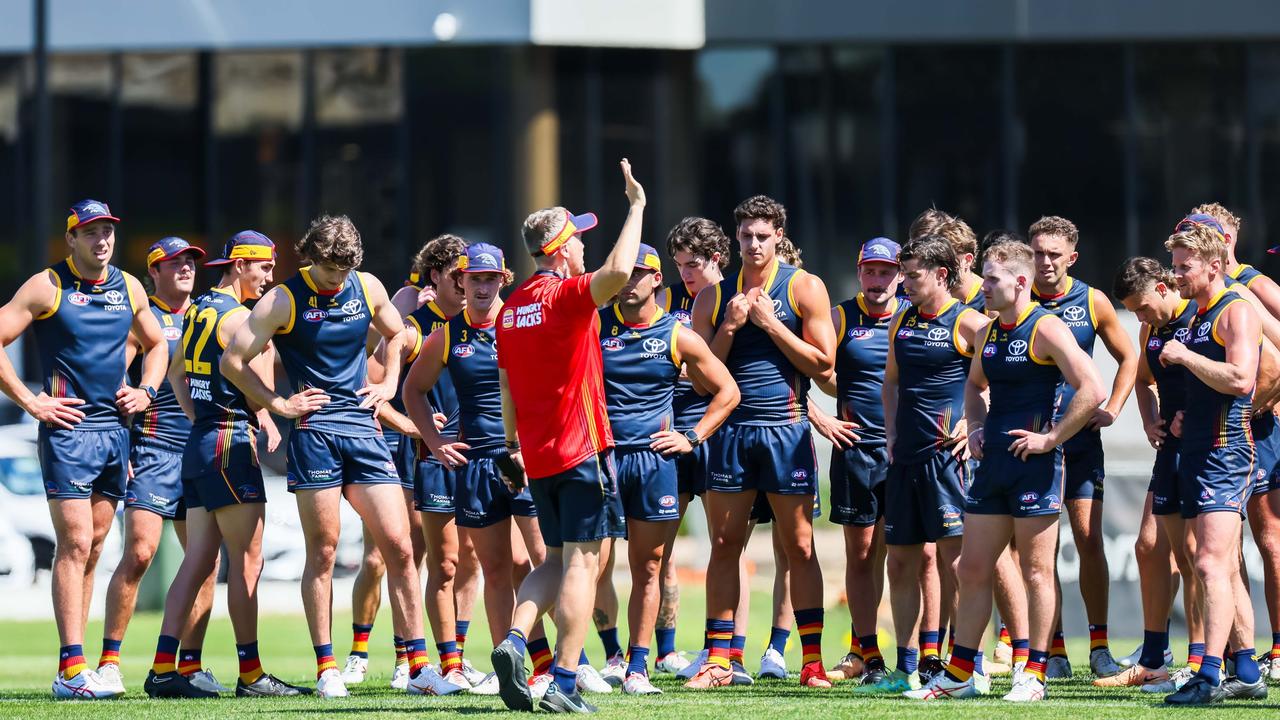 Adelaide Crows Pre-season training: Riley Thilthorpe, Brayden Cook, Daniel  Curtin day one standouts | The Advertiser
