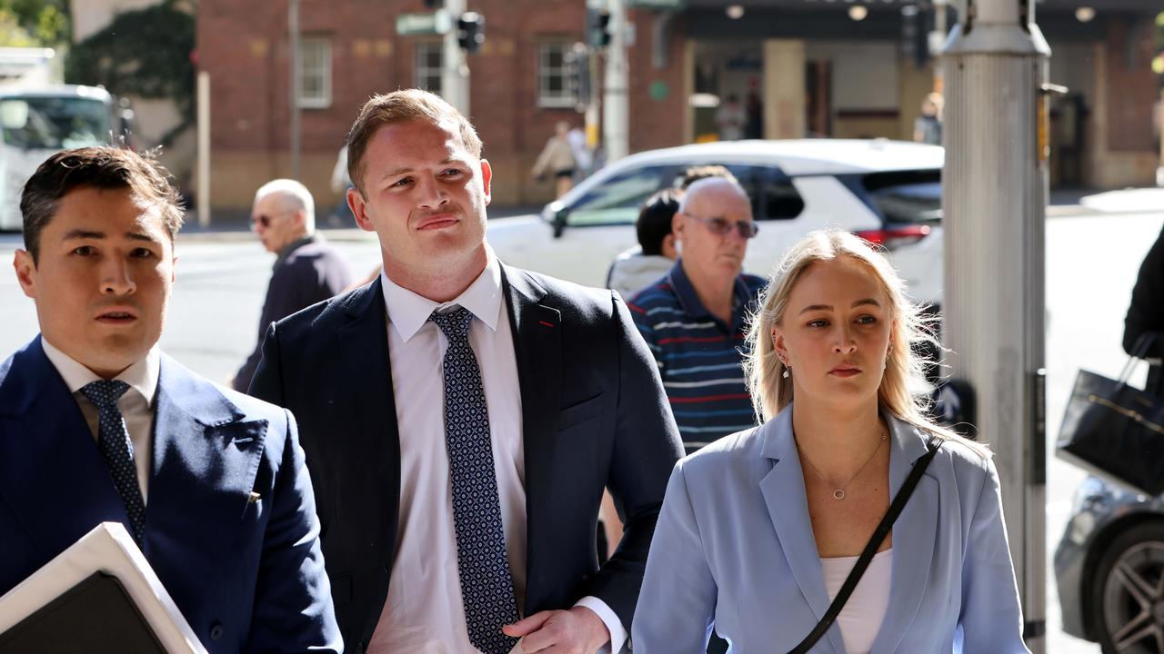 George Burgess is fighting a sexual touching without consent charge. Picture: NCA NewsWire / Damian Shaw