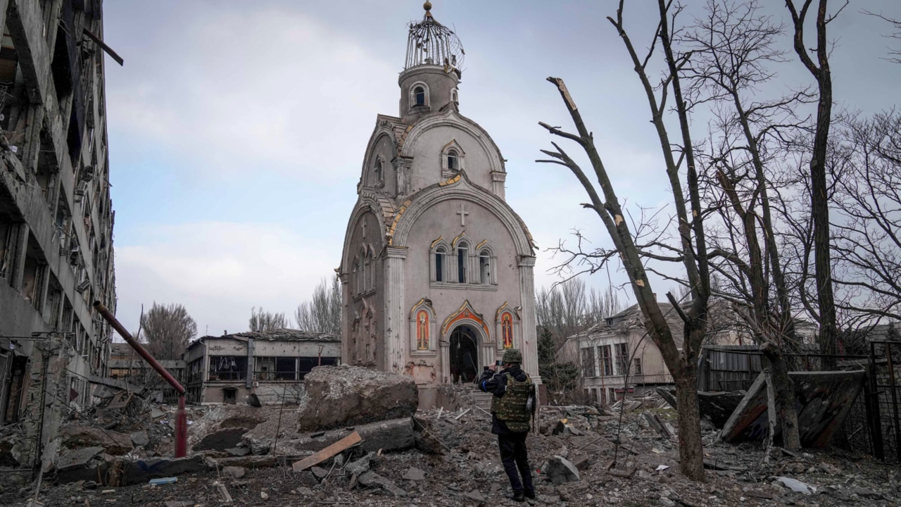 Russia rebuilding Mariupol with little trace of Ukrainian culture