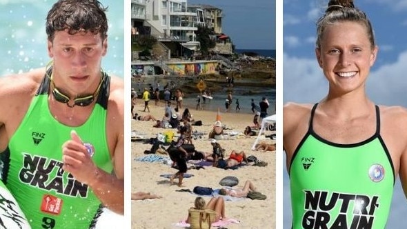 Jackson Borg and Lizzie Welborn are two top NSW athletes in the series which is returning to Bondi this season.