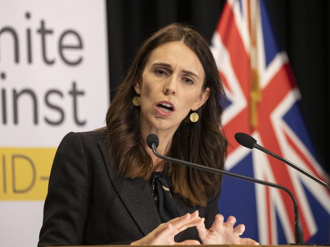 New Zealand Prime Minister Jacinda Ardern.