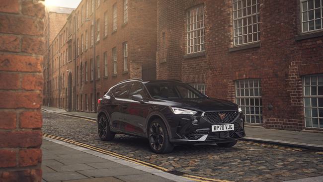 Cupra’s Formentor performance SUV is available with high-performance engines.