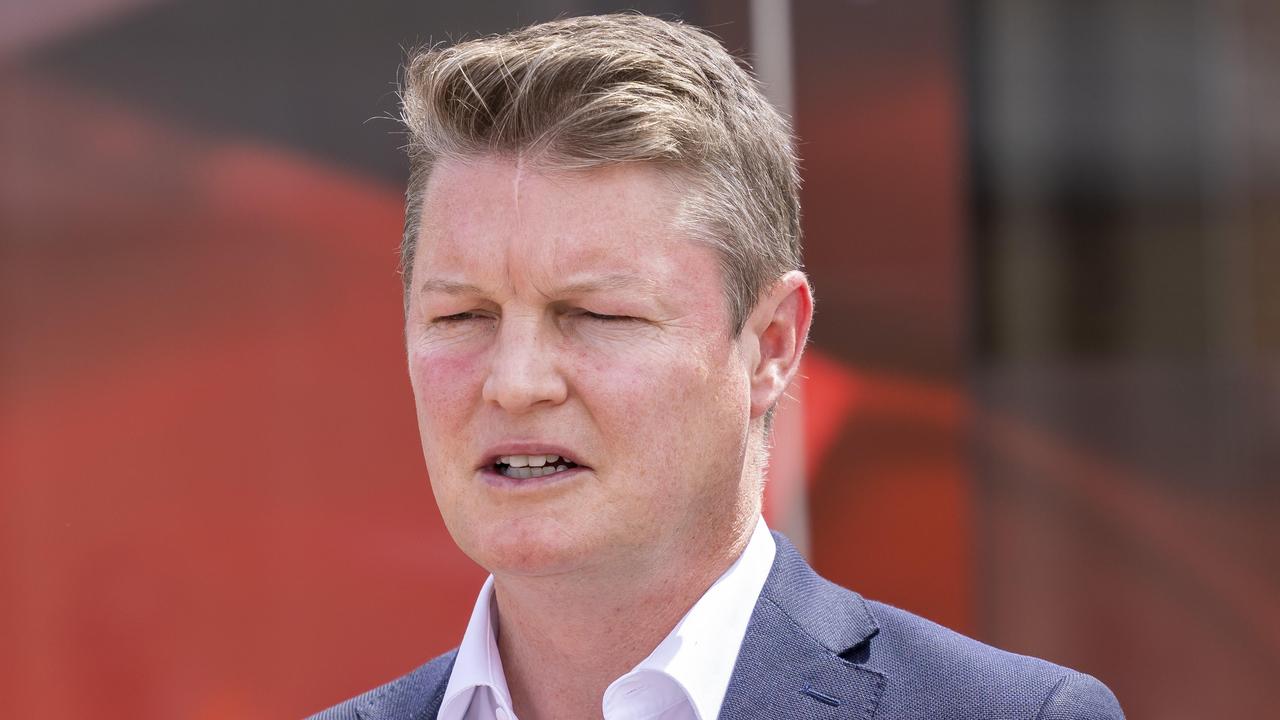 Employment Minister Ben Carroll hailed the Australian-first program as a success so far. Picture: Wayne Taylor / NCA NewsWire