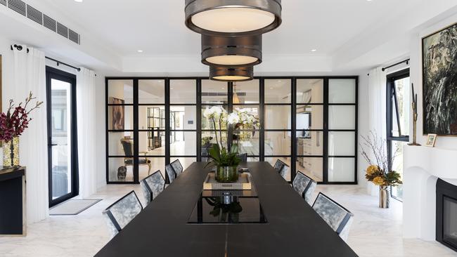 The property’s recent renovation took five years to complete with a refined European style design influenced by oriental culture. Picture: Nikki Short