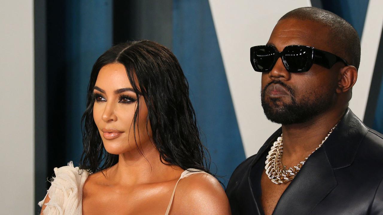 Kanye has continued to harass his ex-wife on social media, even as she’s publicly begged him to stop. Picture: AFP