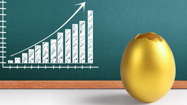 Average returns on super funds are likely to be in the realm of single digits this year.