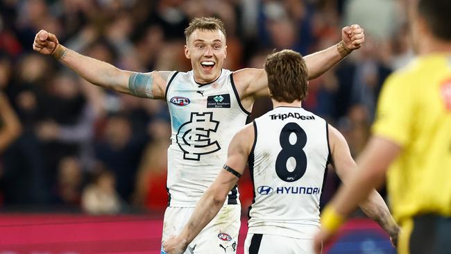 Carlton have been given the most primetime games. (Photo by Michael Willson/AFL Photos via Getty Images)