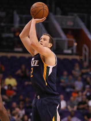 Joe Ingles’ work from outside the arc hasn’t been recognised.