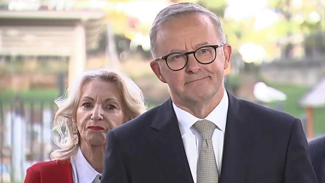 Labor leader Anthony Albanese. Picture: Sky News