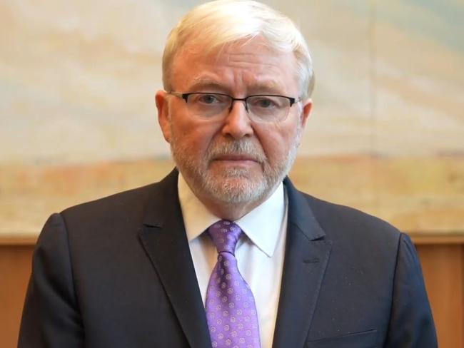 Australia’s ambassador to the US Kevin Rudd.