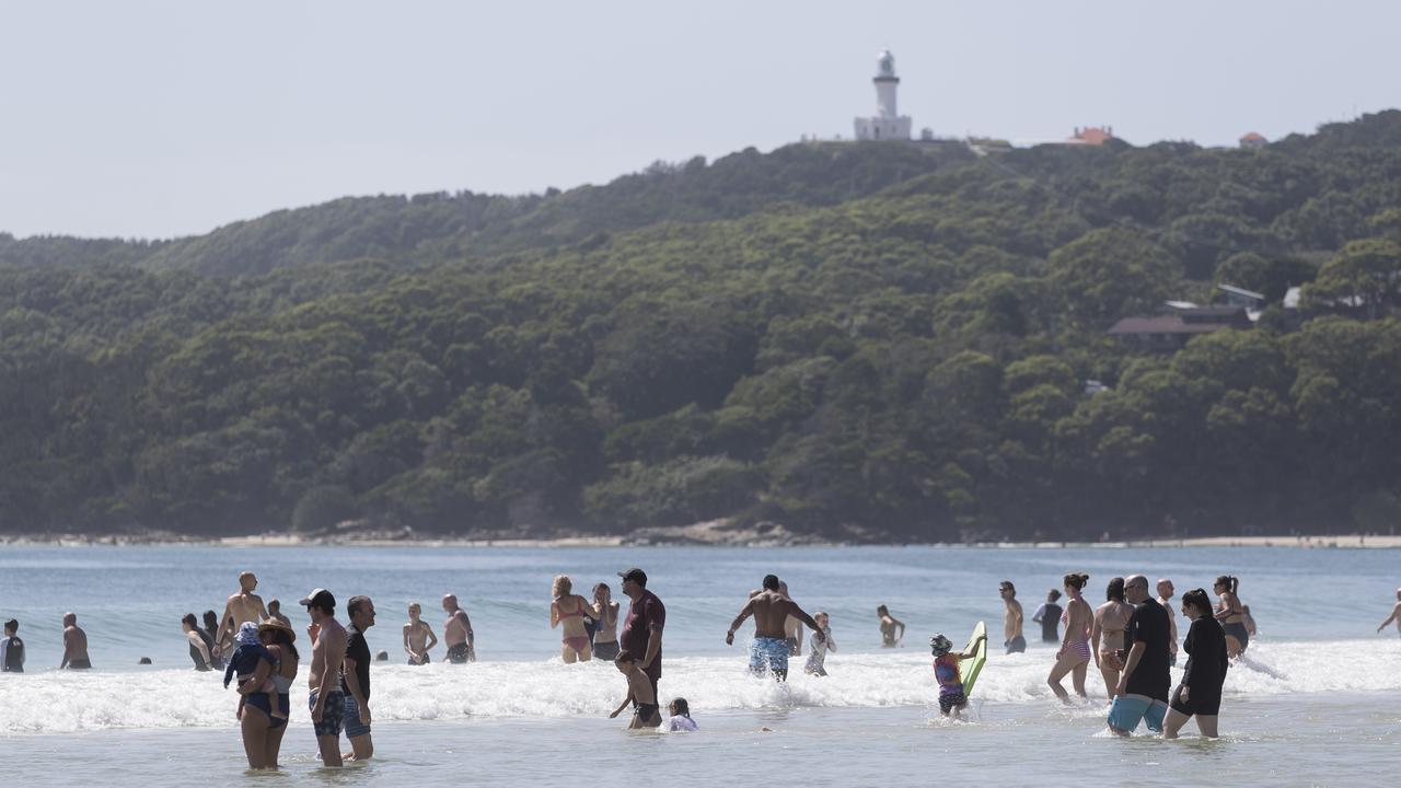 Two cases travelled to Byron Bay while infectious. Picture: Brook Mitchell/Getty Images