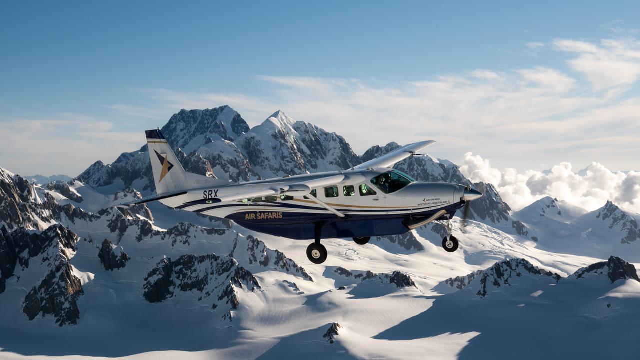 Air Safaris offer flights around Mt Cook from the Mackenzie Region. Picture: Supplied