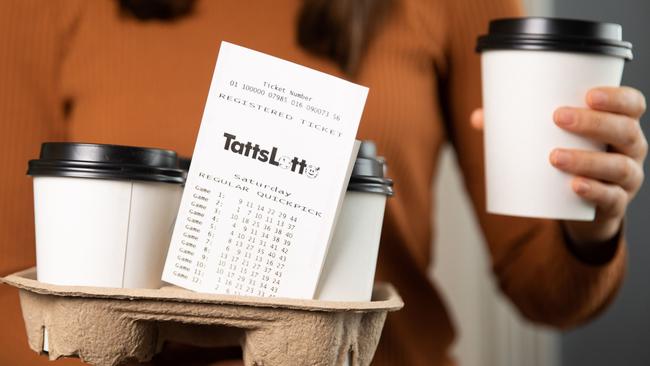 An unknown Geelong man received the news he had won more than $950,000 in Saturday Tattslotto while making his morning coffee.