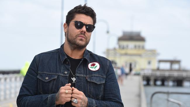 Outspoken singer-songwriter Dan Sultan says people should be nice and not rude to one another. Picture: Chris Eastman