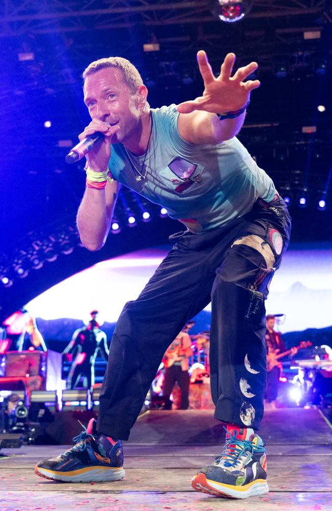 Coldplay have sold 10 million tickets to their Music of the Spheres tour. Picture: Samir Hussein/WireImage.