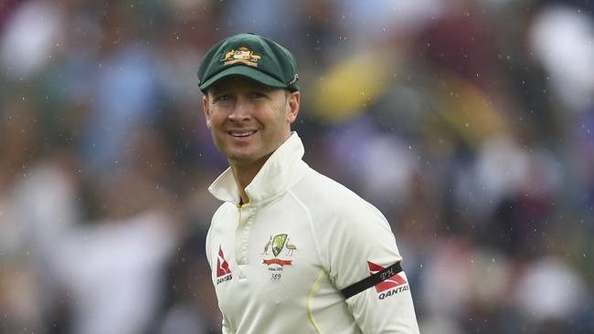 Former Australian cricket captain Michael Clarke says his language wasn’t appropriate to Simon Katich during their fight.