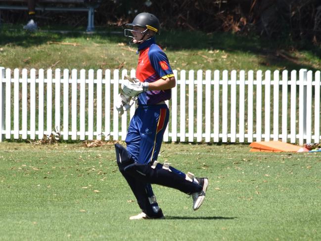 Mosman’s Oliver Freeman scored a half century. Picture: Sean Teuma