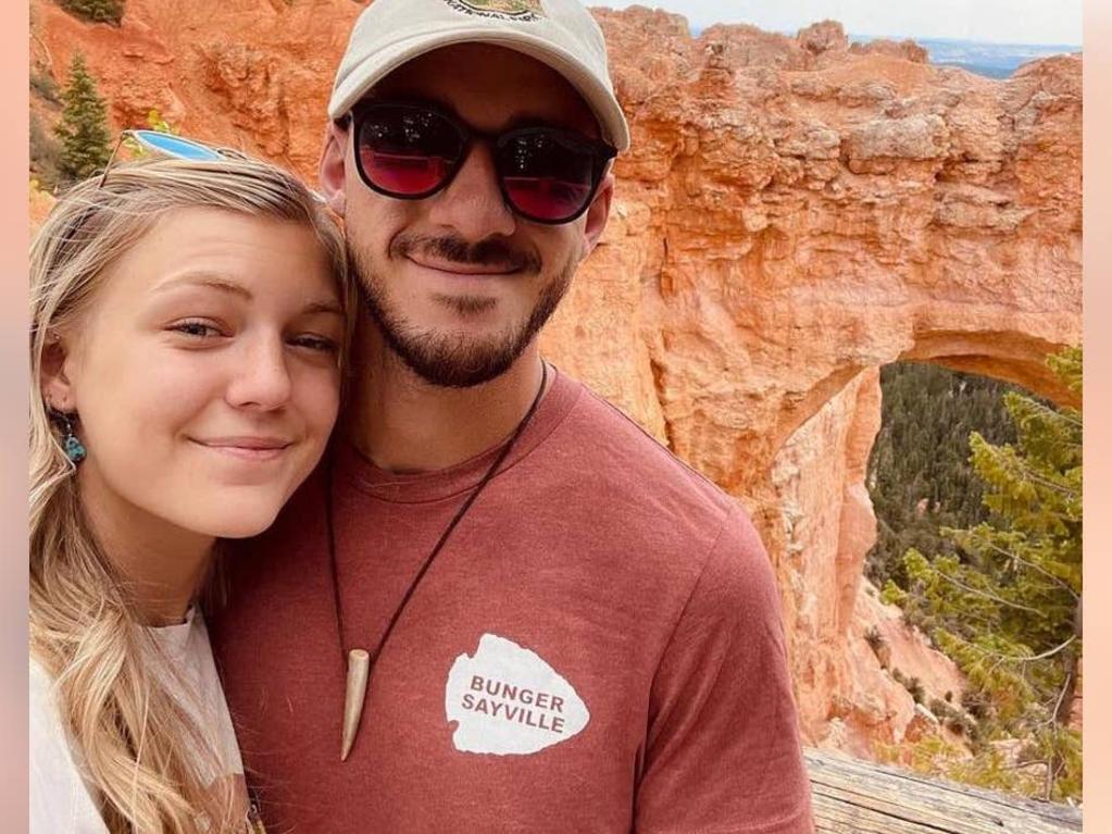 The couple were on a cross-country road trip together.